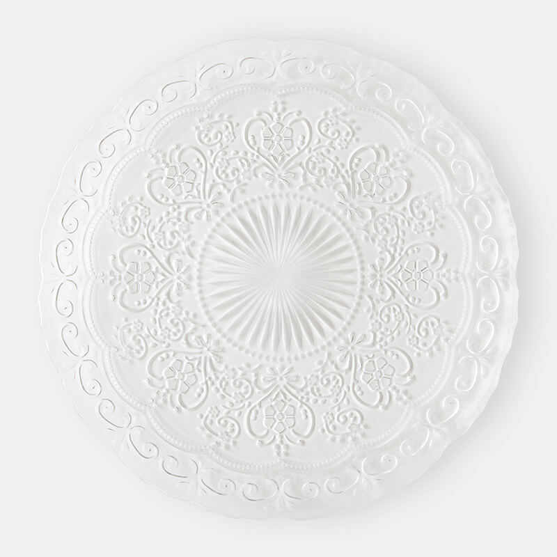 Clear Marielle Charger - view 1 of 1