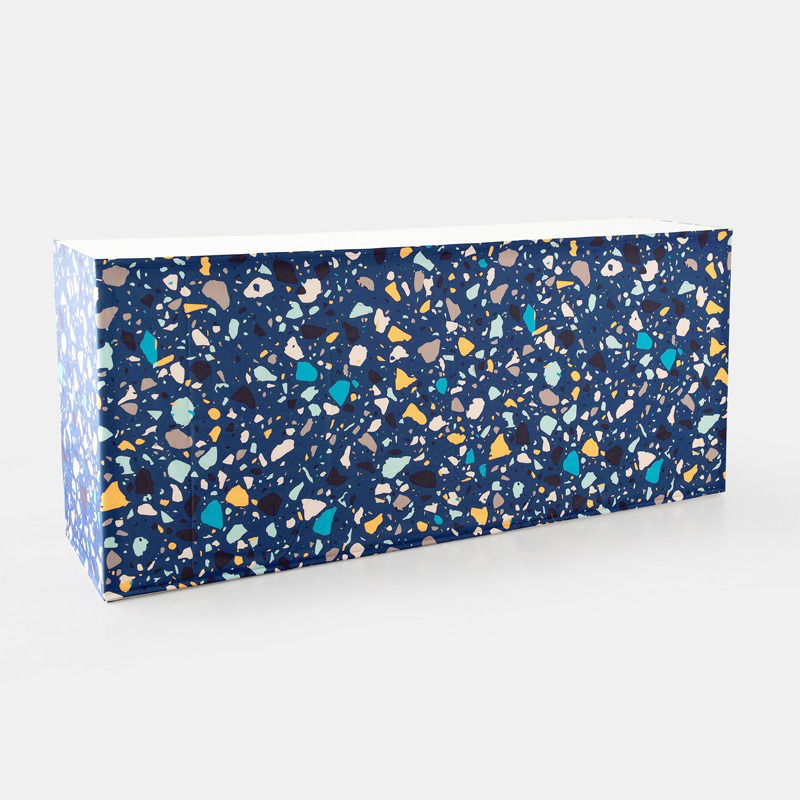 Terrazzo Bar Front 8' Azure - view 2 of 2