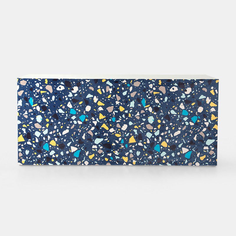 Terrazzo Bar Front 8' Azure - view 1 of 2