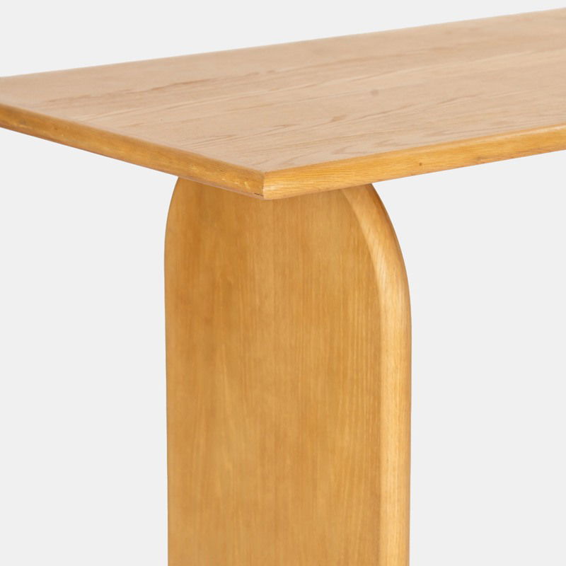 Walnut Corbin High Table - view 3 of 4