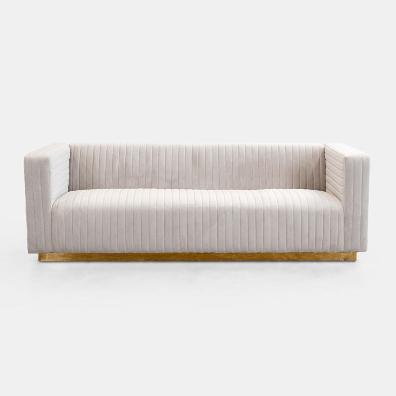 Steel Mercer Sofa - view 2 of 2
