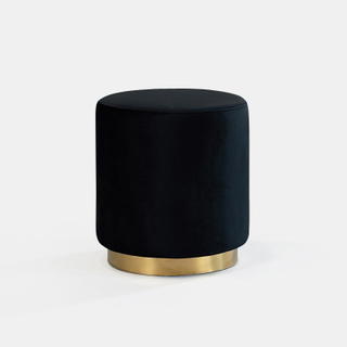 Black Jaz Ottoman - view 1