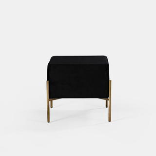 Black Osaka Ottoman - view 2