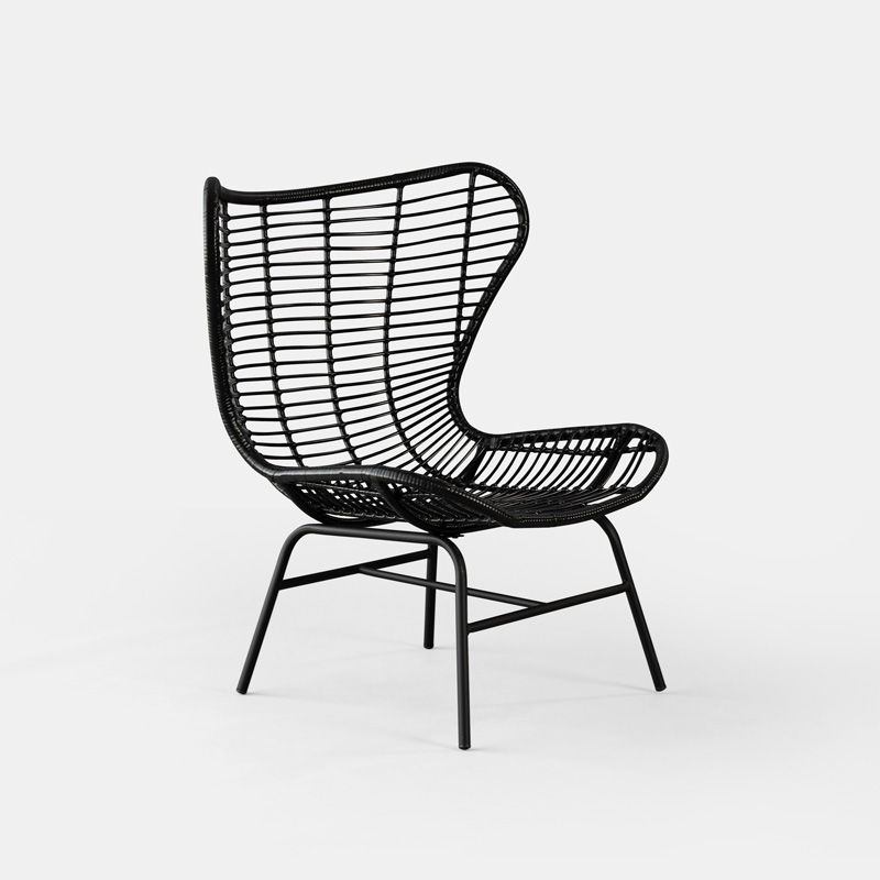 Palm Springs Chair Black