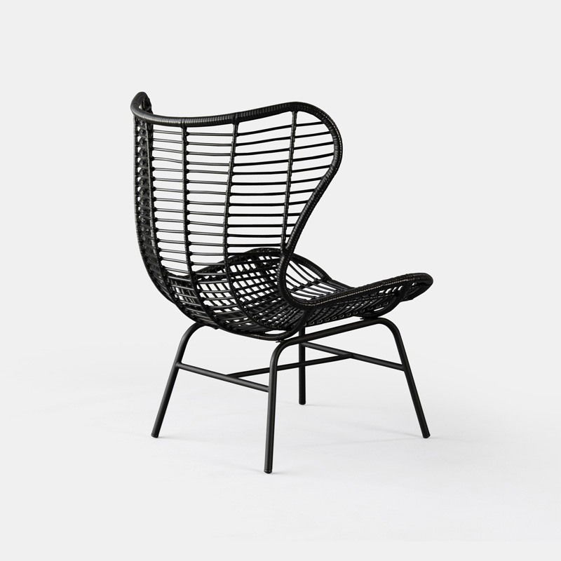 Palm Springs Chair Black - view 3 of 6
