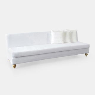White Winslow Sofa 8ft - view 1