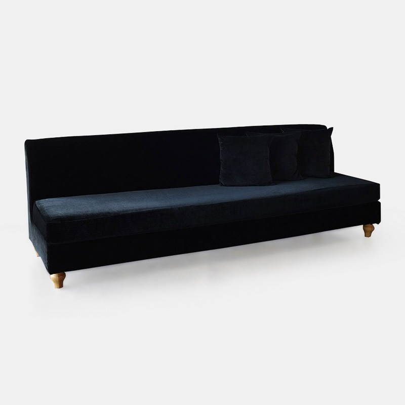 Black Winslow Sofa 8ft - view 1 of 2