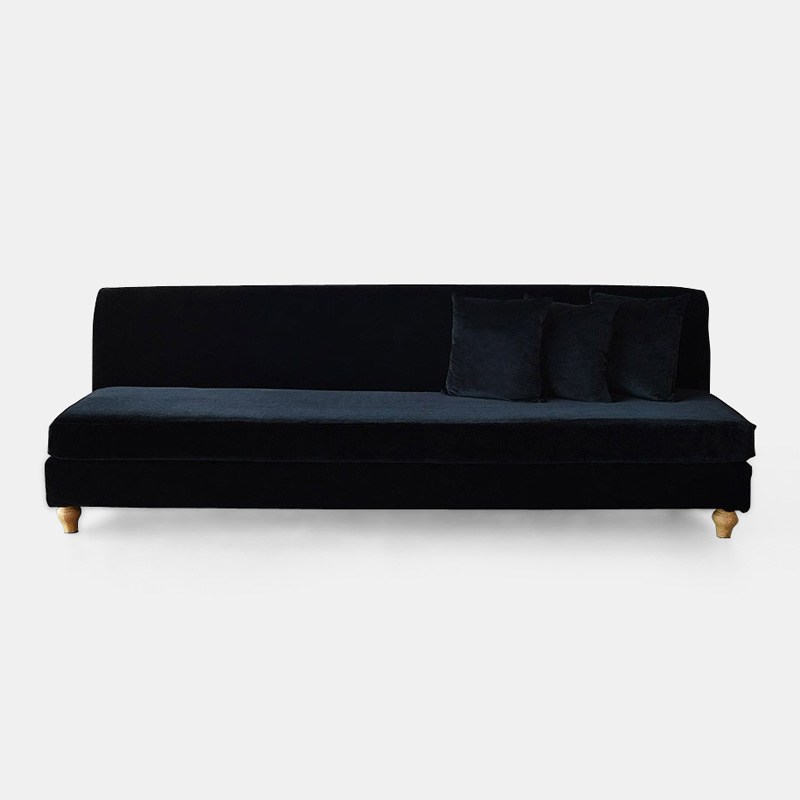 Black Winslow Sofa 8ft - view 2 of 2