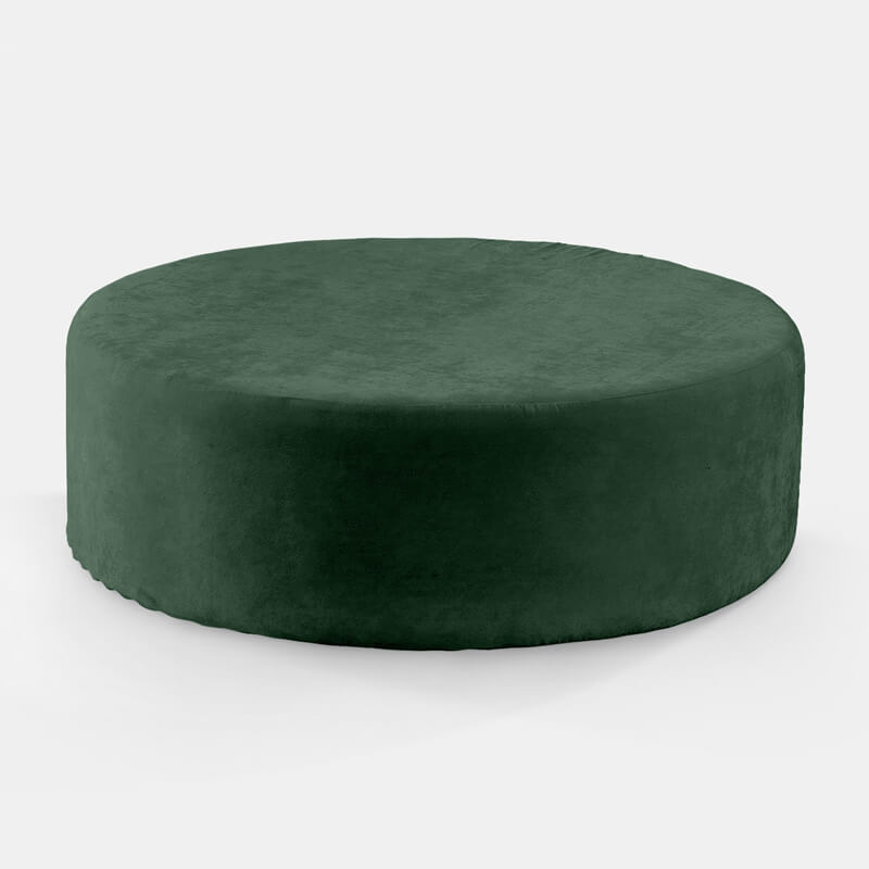 Hunter Velluto Round Ottoman - view 1 of 1