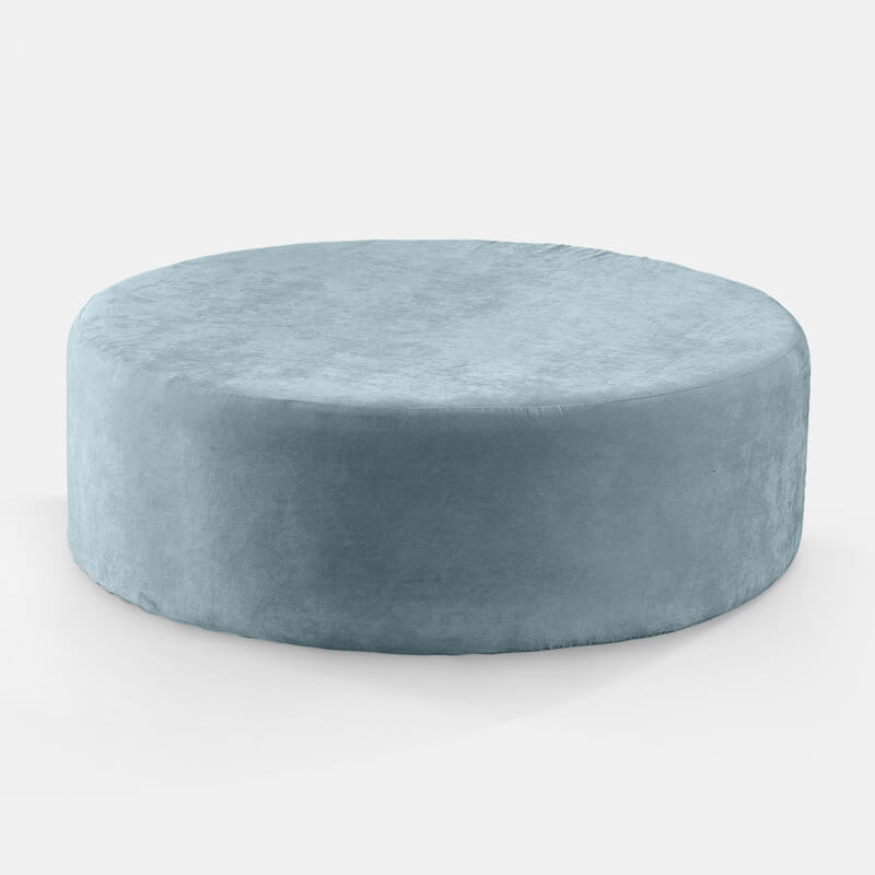 Sky Velluto Round Ottoman - view 1 of 1