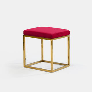Lipstick Berlin Square Ottoman - view 1
