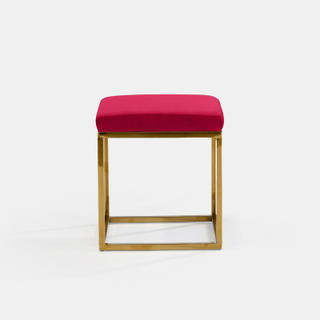 Lipstick Berlin Square Ottoman - view 2