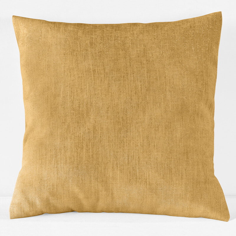 Mustard Metallic Burlap - view 2 of 3