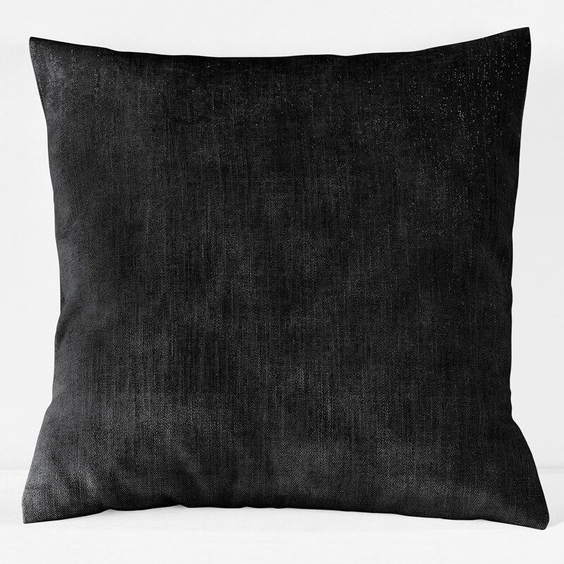 Black Metallic Burlap - view 2 of 4