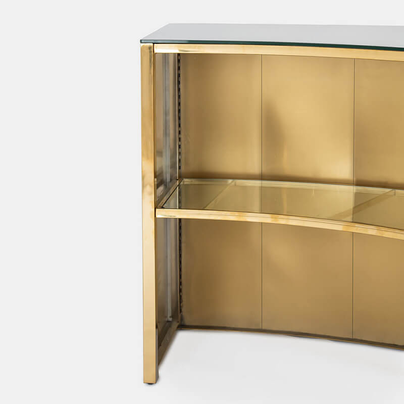 Gold Diego Metal Bar - view 3 of 4