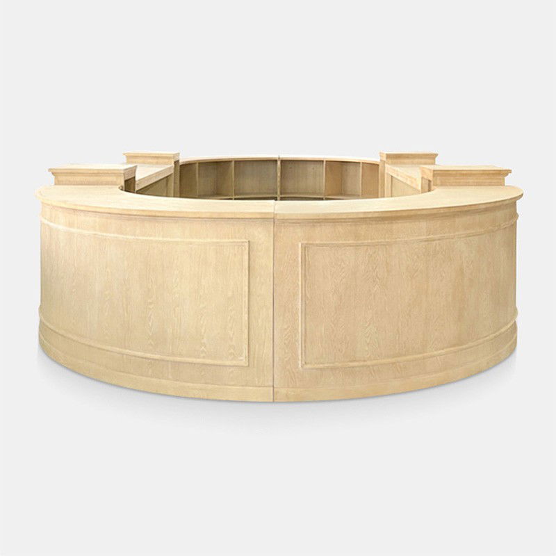 Oak Bryant Bar - Oval