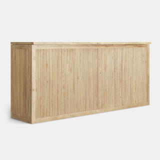 Natural Fluted Bar - view 2