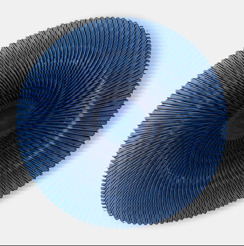 Cobalt Fluted Charger