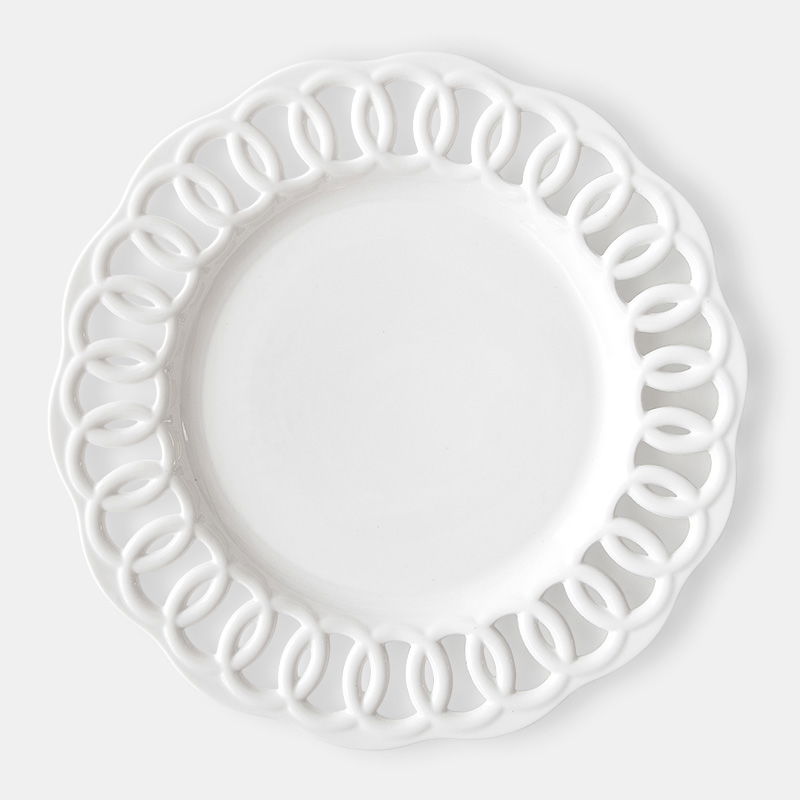 White Anabelle Dinnerware - view 3 of 3