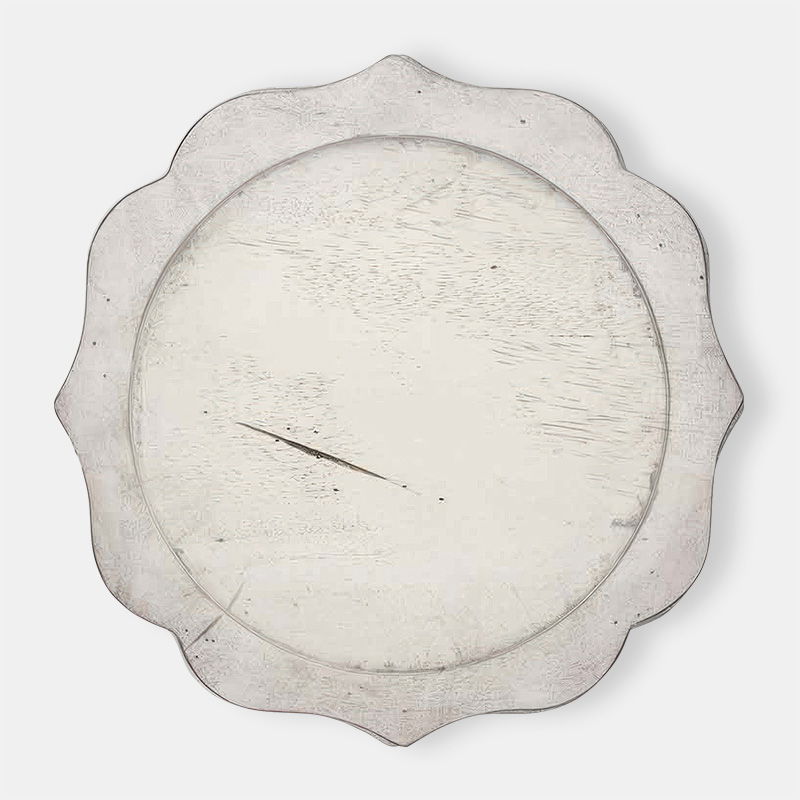 Whitewash Acacia Charger
