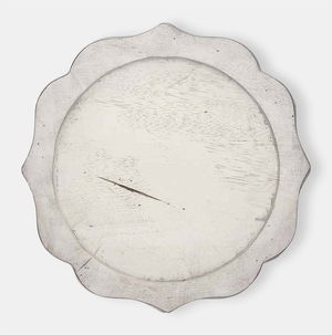 Whitewash Acacia Charger