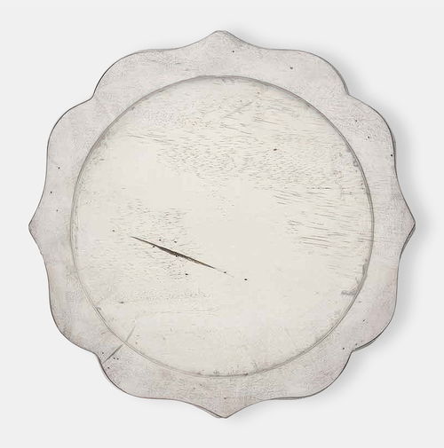 Whitewash Acacia Charger