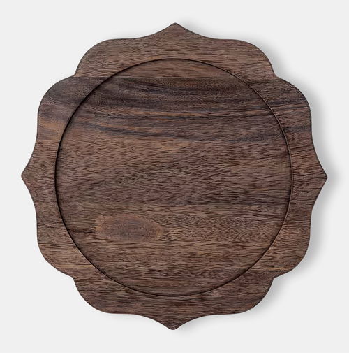 Espresso Acacia Charger