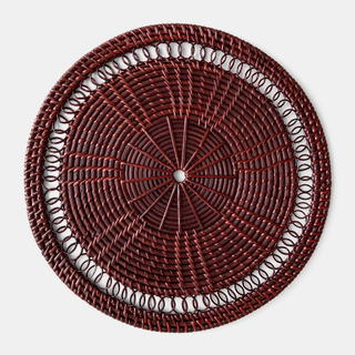 Crimson Basket Charger - view 1
