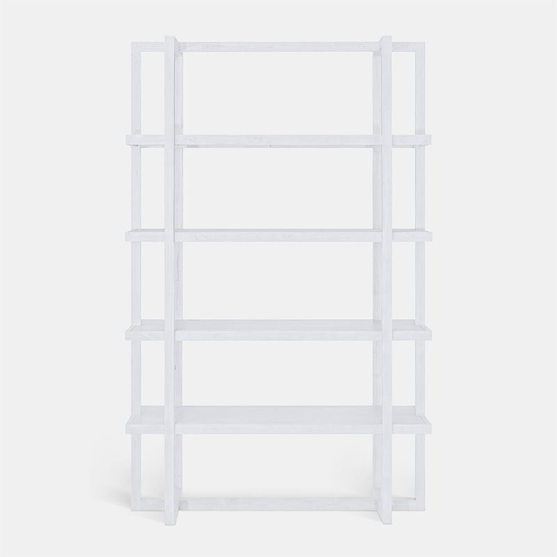 White Logan Bar Back