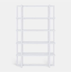 White Logan Bar Back