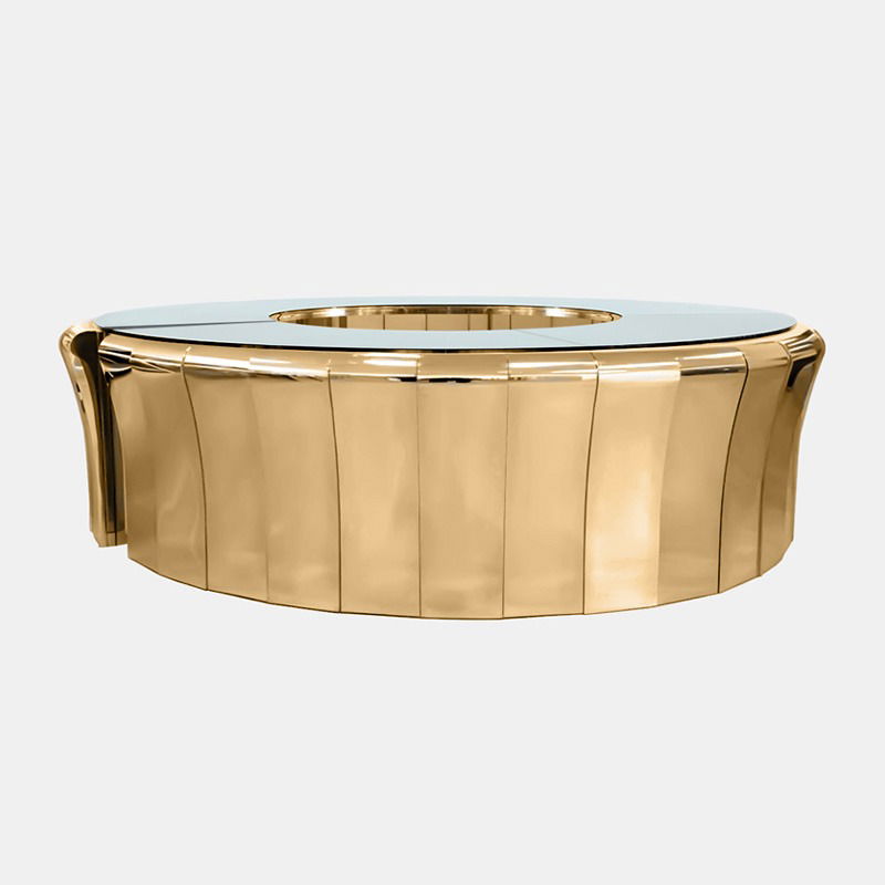 Gold Diego Metal Bar - view 2 of 4