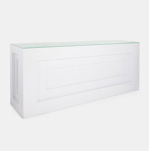 White Kent Metal Bar