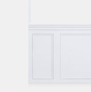 White Lowell Bar Back