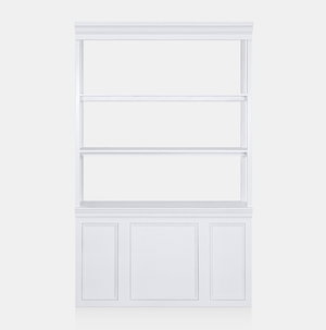 White Lowell Bar Back