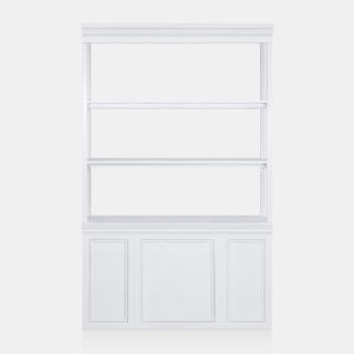 White Lowell Bar Back - view 1