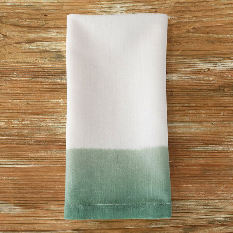 Celery Dip Dye Napkin