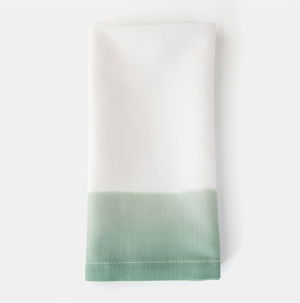 Celery Dip Dye Napkin
