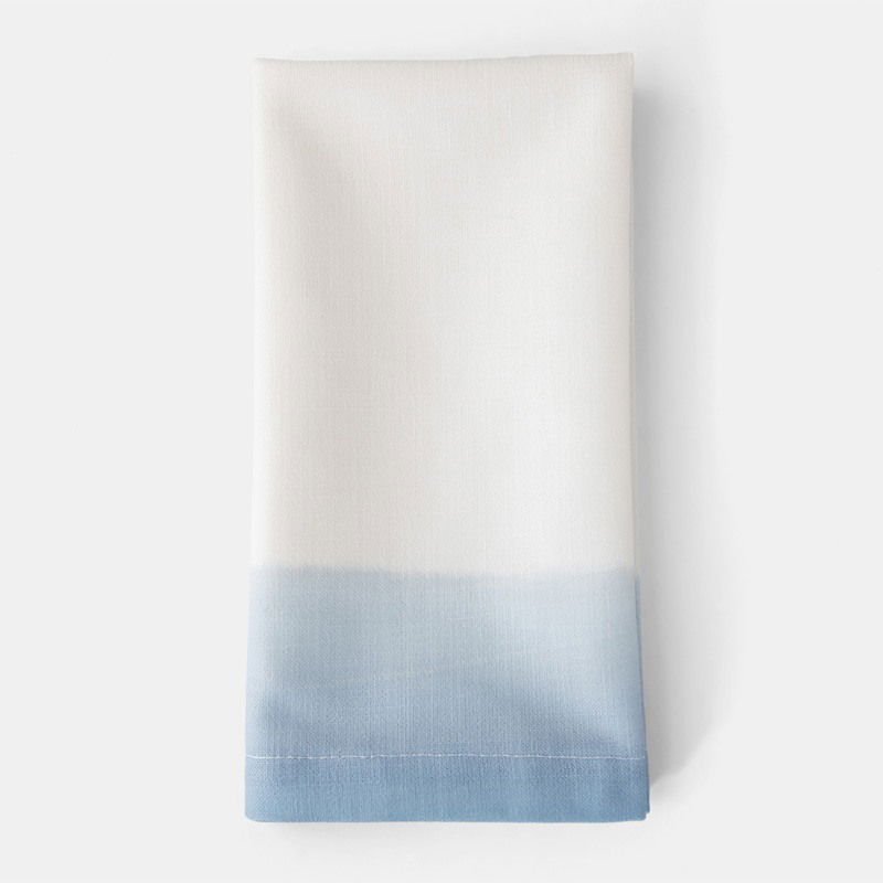 Cornflower Dip Dye Napkin - view 2 of 2
