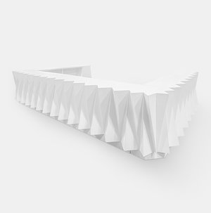 White Selton Bar 10ft