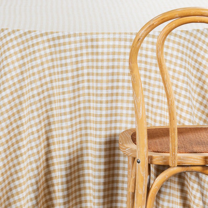 Mustard Gingham