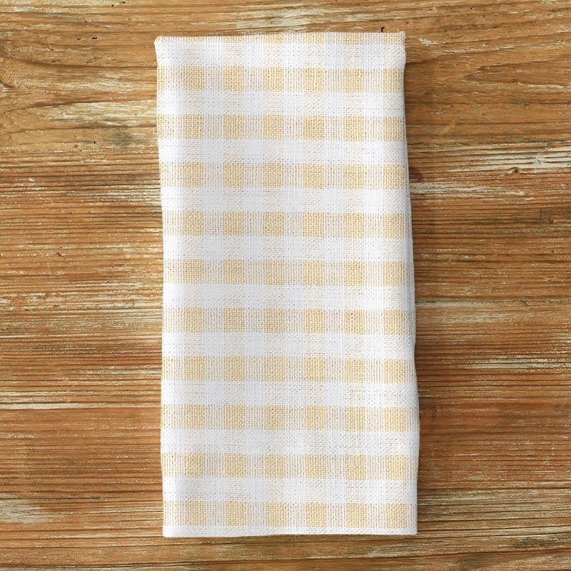 Mustard Gingham
