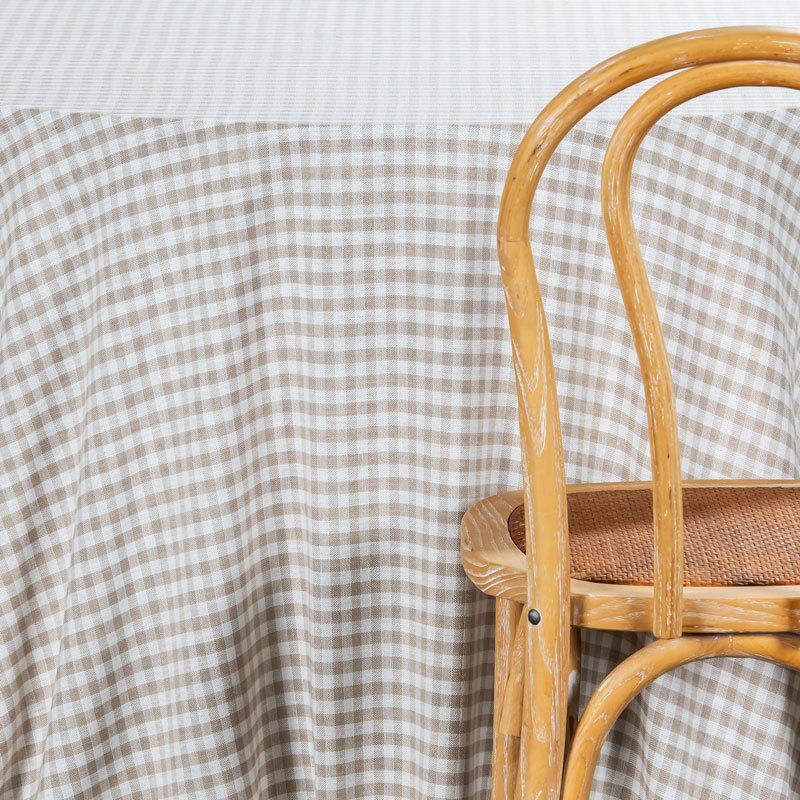 Natural Gingham