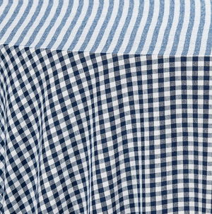 Navy Gingham