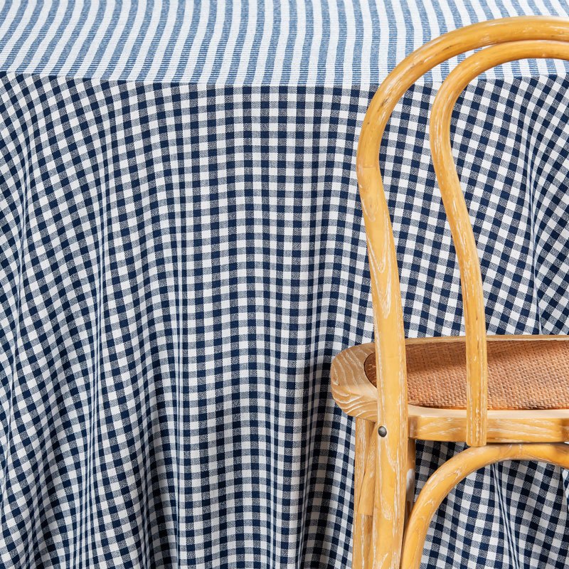 Navy Gingham