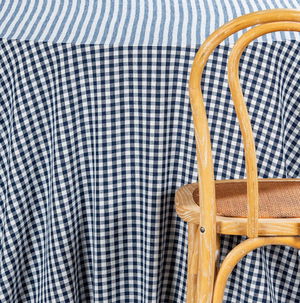 Navy Gingham