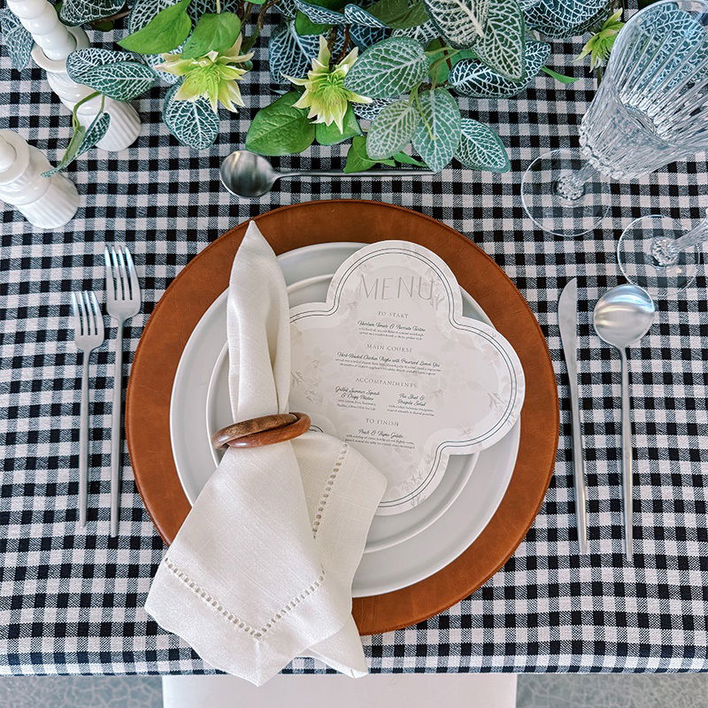 Black Gingham