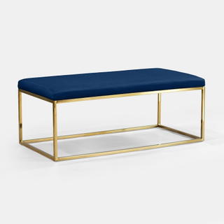 Indigo Berlin Rectangular Ottoman - view 2