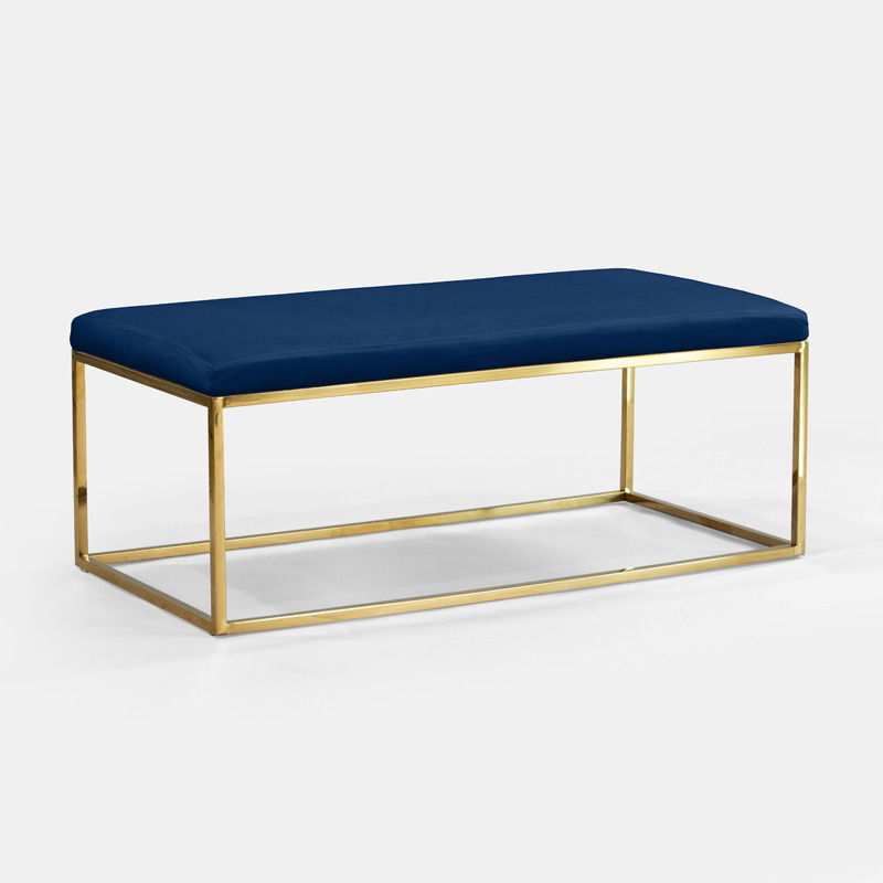 Indigo Berlin Rectangular Ottoman - view 2 of 2