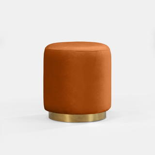 Rust Jaz Ottoman - view 1