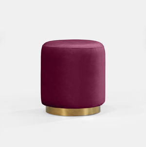 Eggplant Jaz Ottoman